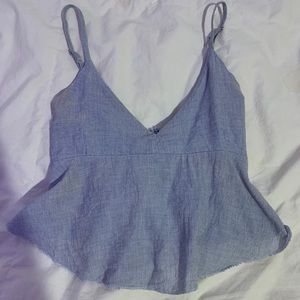 Blue tank top